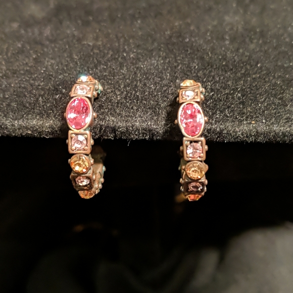 3 for $110 Earrings Vintage hoop - Picture 1 of 2